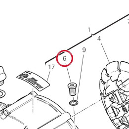 Bouchon filetée M10X1 — réf. 78011001B | Ducati Store