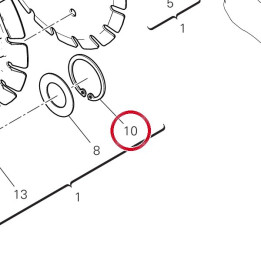 Anneau arret 88450711A — réf. 88450711A | Ducati Store