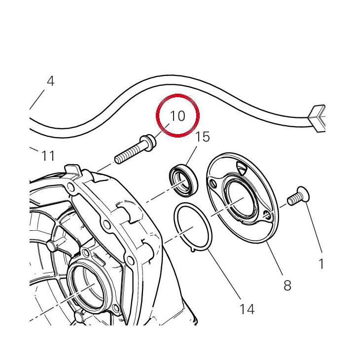 Vis tceif M6X30 10,9 — réf. 77140717C | Ducati Store