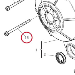 Vis tceif M6X90 10,9 — réf. 77140837C | Ducati Store