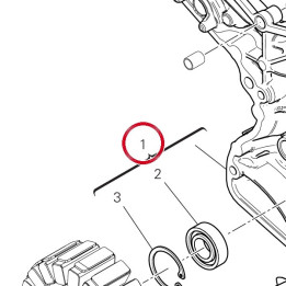 Couvercle generateur — réf. 24221561AZ | Ducati Store