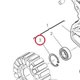 Anneau arret 88450721A — réf. 88450721A | Ducati Store