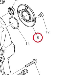 Couvercle 24714771AC — réf. 24714771AC | Ducati Store