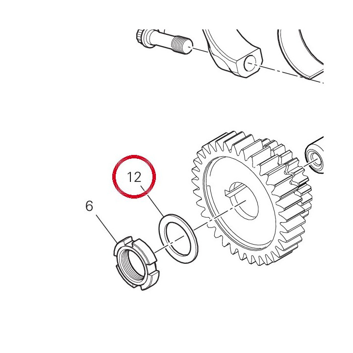 Rondelle blocage 85140031A — réf. 85140031A | Ducati Store