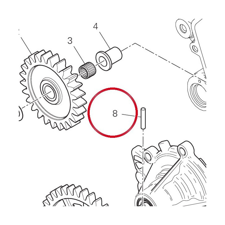 Rouleau 70450091A — réf. 70450091A | Ducati Store