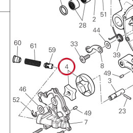 Pompe à huile complète — réf. 17420731A | Ducati Store