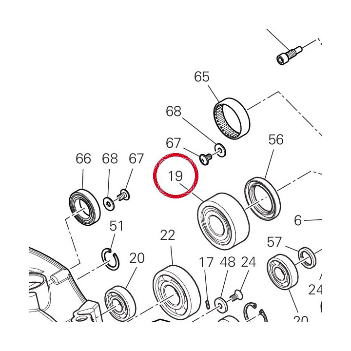 Roulement 70240131A — réf. 70240131A | Ducati Store