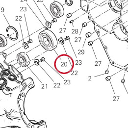 Roulement 70250193A — réf. 70250193A | Ducati Store