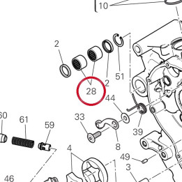 Roulement à aiguilles — réf. 764000004 | Ducati Store