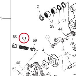 Ressort By-Pass 79915741B — réf. 79915741B | Ducati Store