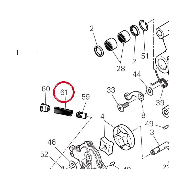 Ressort By-Pass 79915741B — réf. 79915741B | Ducati Store