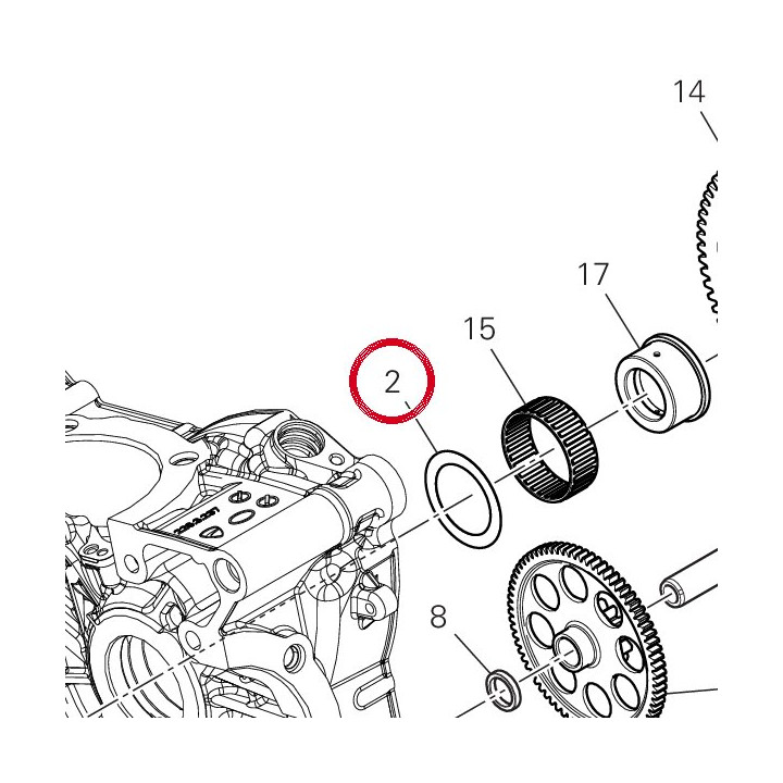 Rondelle butee 85610751A — réf. 85610751A | Ducati Store
