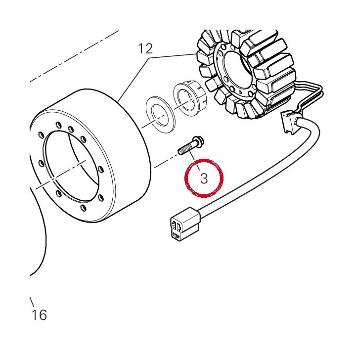 Vis 77253330ZF — réf. 77253330ZF | Ducati Store
