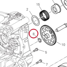 Entretoise 71319191A — réf. 71319191B | Ducati Store