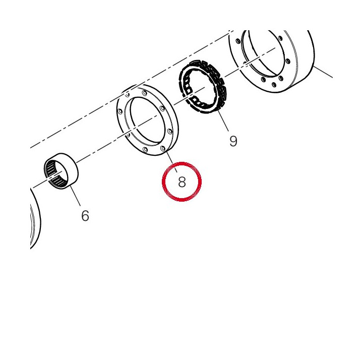 Bride roue libre 160Z0011A — réf. 160Z0011A | Ducati Store