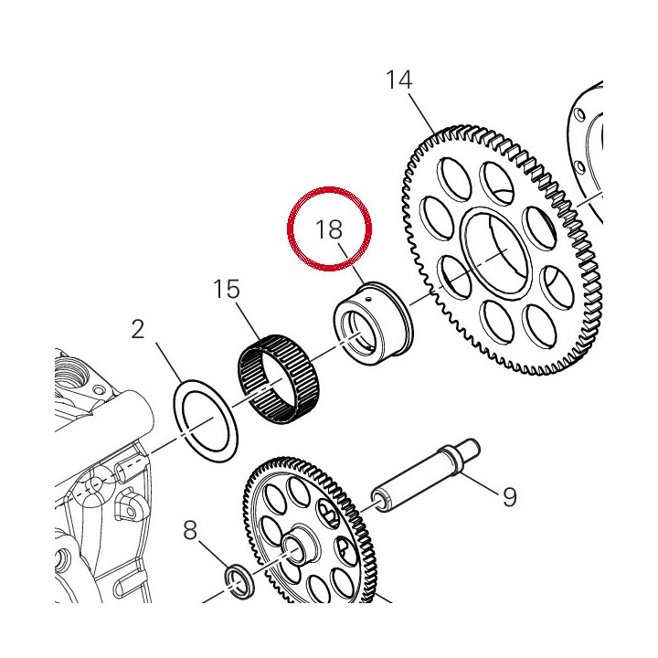 Douille 88110341A — réf. 88110341A | Ducati Store