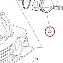 Raccord D'Admission — réf. 16015511A | Ducati Store