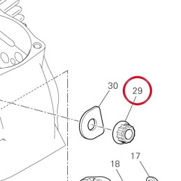 Écrou à embase 74810502B — réf. 74810502B | Ducati Store