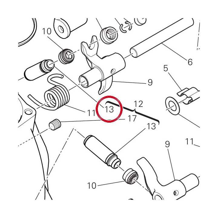 Guide-Soupape +0,03 mm — réf. 30310781AA | Ducati Store