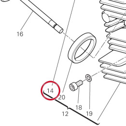 Siège soupape admission — réf. 30410741AB | Ducati Store