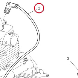 Câblage bougie culasse — réf. 67110771B | Ducati Store