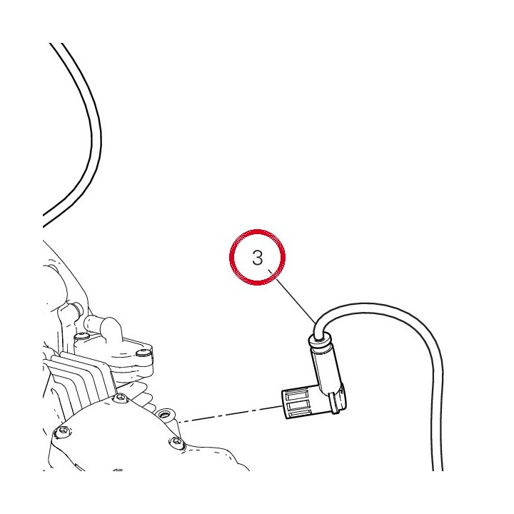 Câblage bougie culasse — réf. 67110781B | Ducati Store
