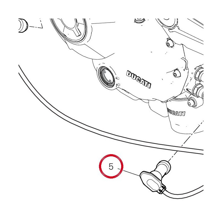 Câblage bougie culasse — réf. 67110802B | Ducati Store