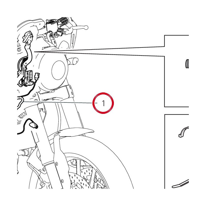 C╢blage principal 5101F841E — réf. 5101F841E | Ducati Store
