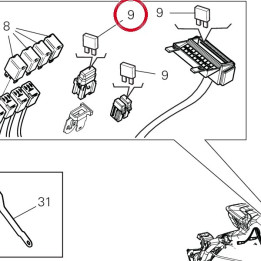 Fusibile 25A 38940261A — réf. 38940261A | Ducati Store