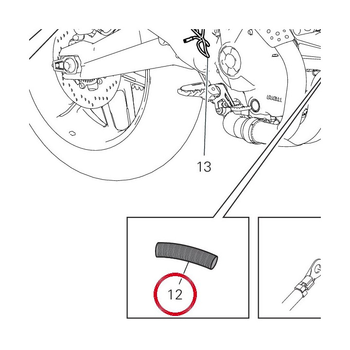 Gaine de protection — réf. 4601G811A | Ducati Store