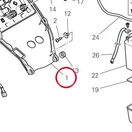 Support 8292A713A — réf. 8292A713A | Ducati Store