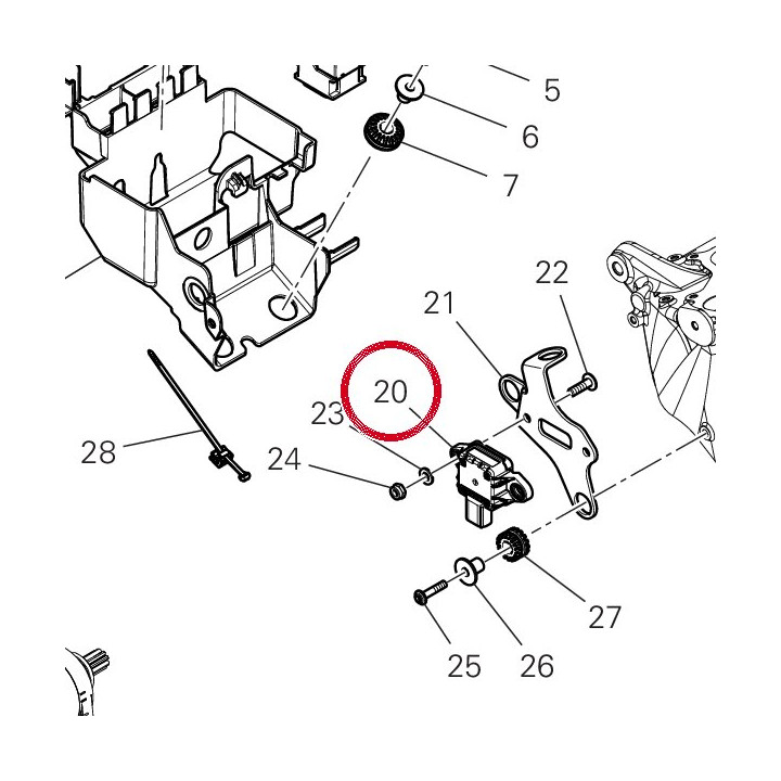 Piattaforma inerziale — réf. 38540093B | Ducati Store