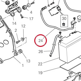 Cable 51410911B — réf. 51410911B | Ducati Store