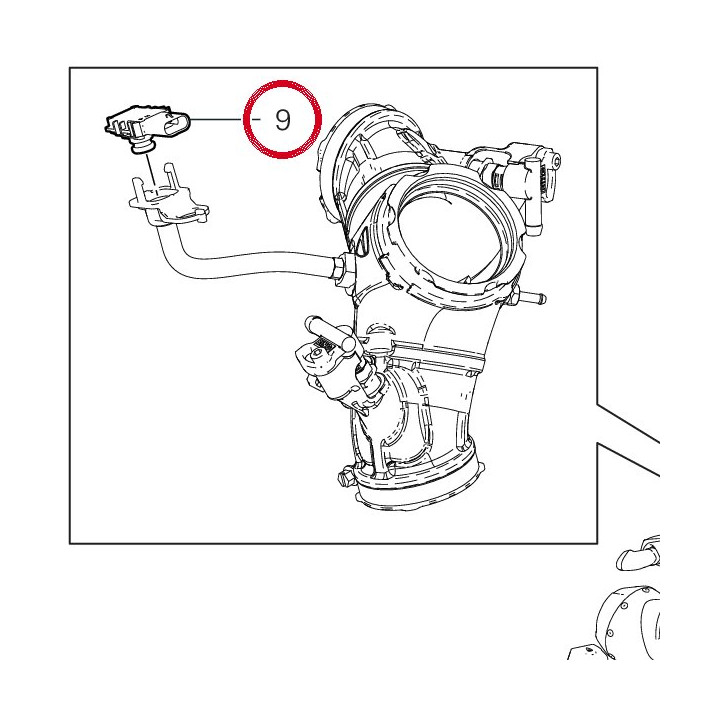Sonde pression 55243731B — réf. 55243731B | Ducati Store