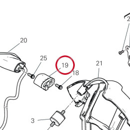 Entretoise clignotant — réf. 7131C981A | Ducati Store