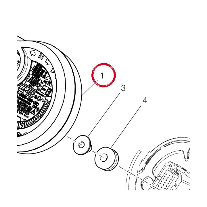Tableau de bord 40611763C — réf. 40611763C | Ducati Store