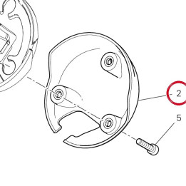 Couvercle tableau bord — réf. 24714911A | Ducati Store