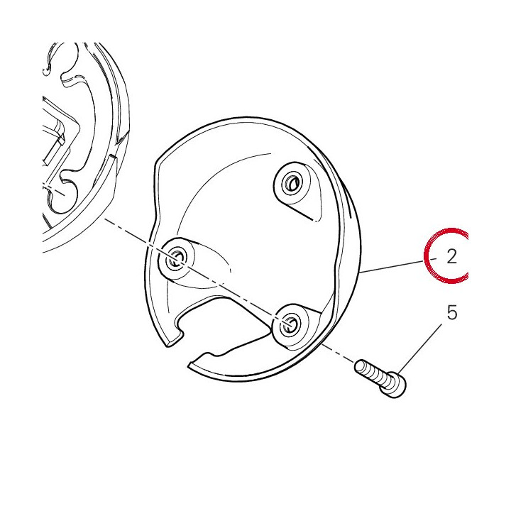 Couvercle tableau bord — réf. 24714911A | Ducati Store