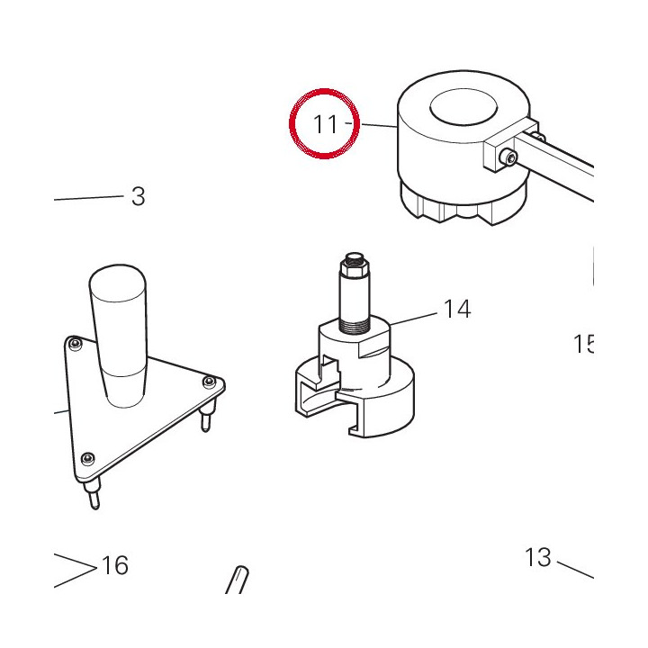 Outil de reaction cloche — réf. 887133408 | Ducati Store