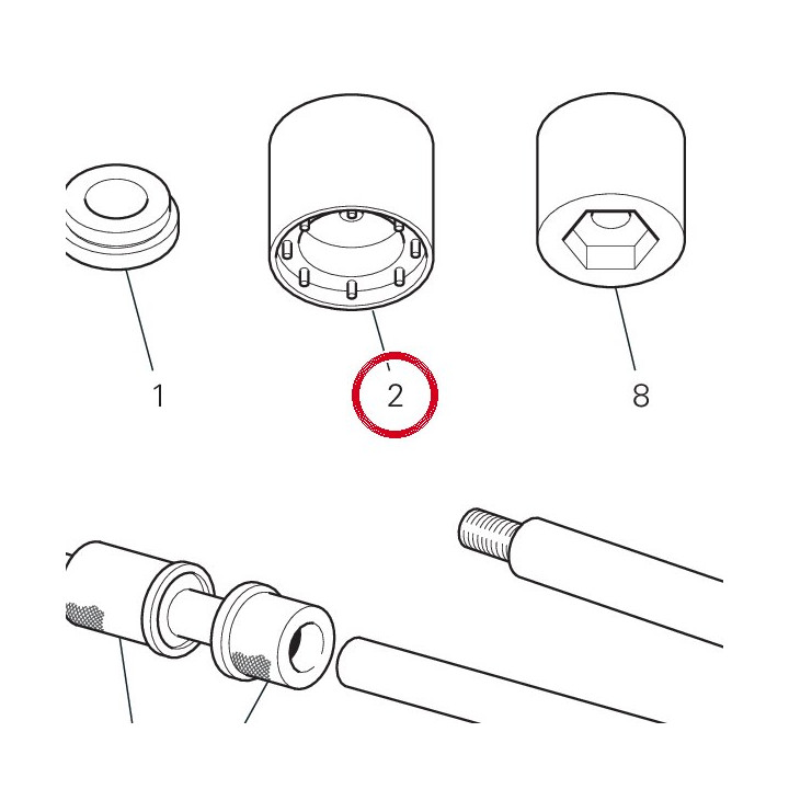 Douille — réf. 887134337 | Ducati Store