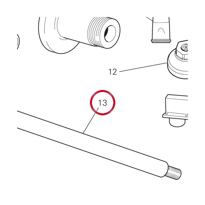 Barre support douilles — réf. 887133529 | Ducati Store