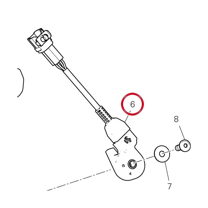 Interrupteur béquille — réf. 53941121A | Ducati Store