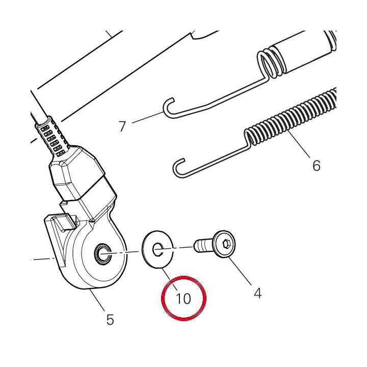 Rondelle 85211671B — réf. 85211671B | Ducati Store