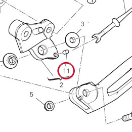 Goupille 86050361AA — réf. 86050361AA | Ducati Store