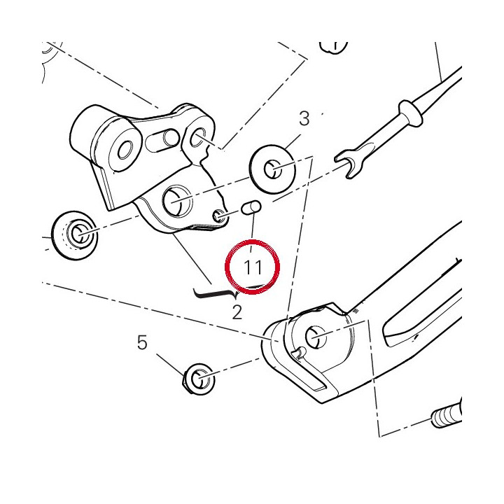 Goupille 86050361AA — réf. 86050361AA | Ducati Store