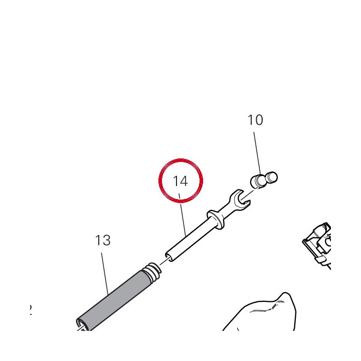 Entretoise 71012111AA — réf. 71012111AA | Ducati Store