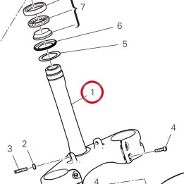 Base di sterzo 34221591AA — réf. 34221591AA | Ducati Store