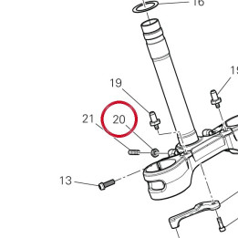 Ecrou 74750071A — réf. 74750071A | Ducati Store