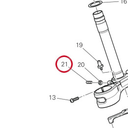 Vis sans tête filetée stei — réf. 77850281A | Ducati Store