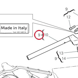 Tête de direction — réf. 34122181BA | Ducati Store